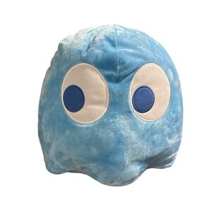 Pac Man Ghost Plush Stuffed Animal Light Blue Pal Buddy